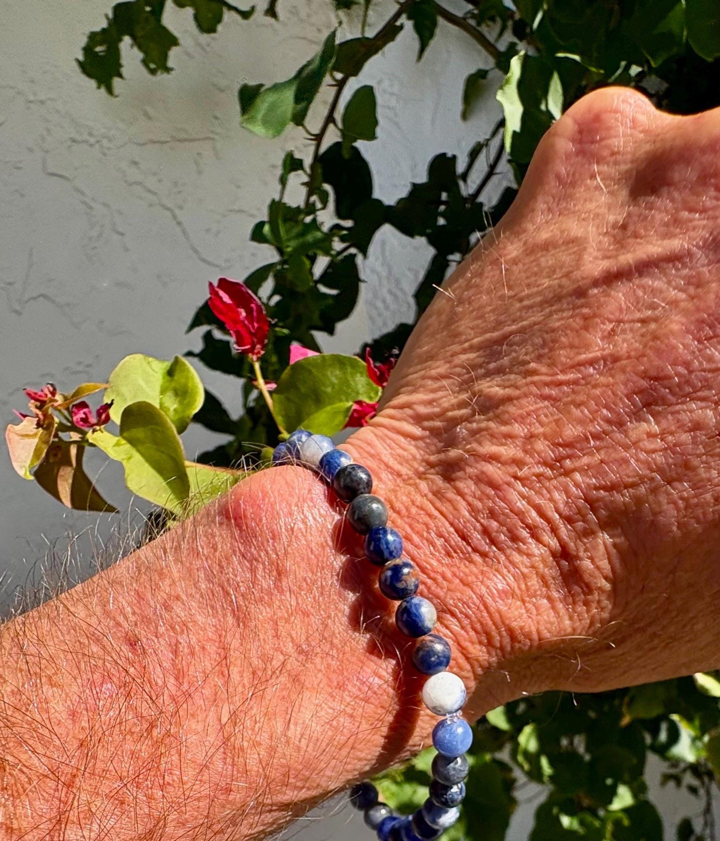 Semi Preious Gemstone Beaded Bracelets for Men, Women and Children.