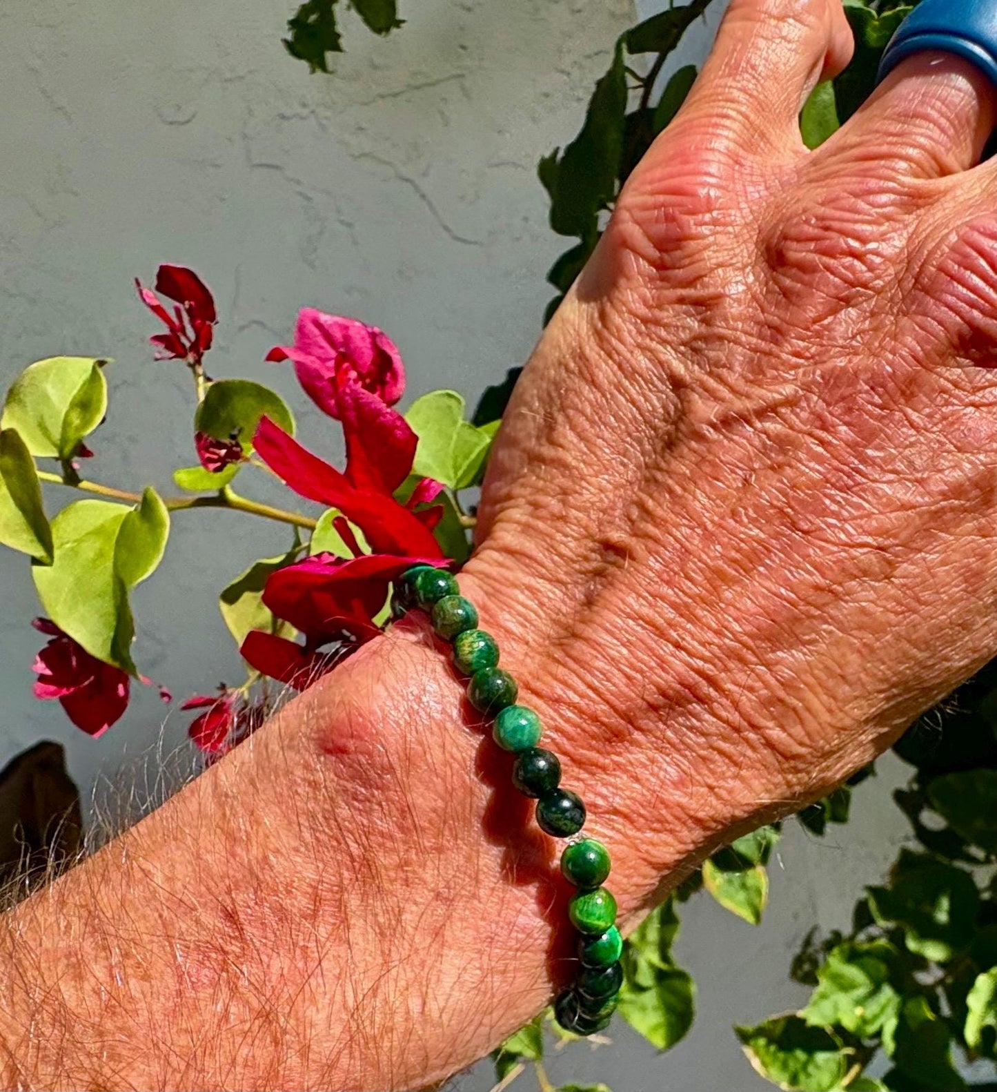 Semi Preious Gemstone Beaded Bracelets for Men, Women and Children.