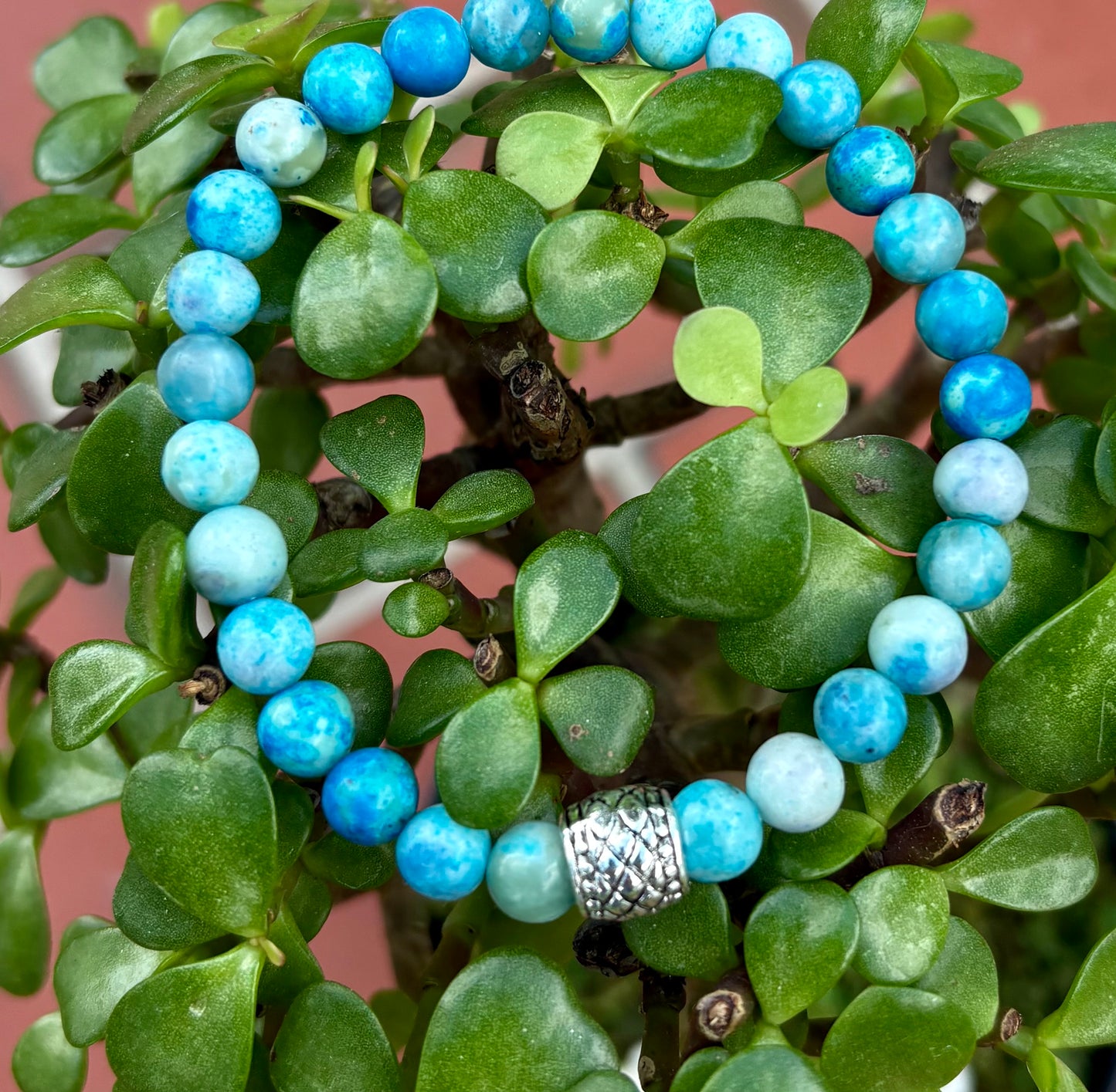 Men’s Casual Gemstone Beaded Bracelet. Casual everyday Malas.