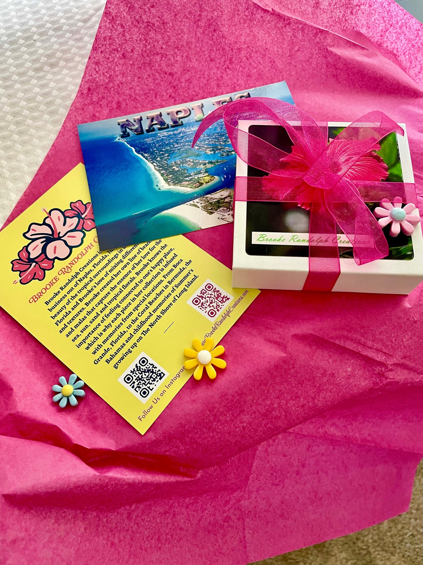 Beaded Friendship Bracelet Set: Custom Names, Pink Glass, Shell Heart Beads.